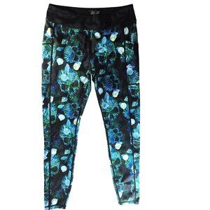 CVG skull shell Leggings Large Stretch pants Activewear Womens yoga exercise